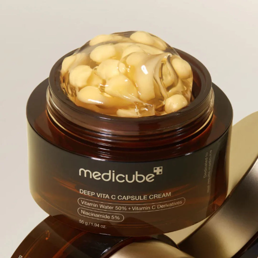 MEDICUBE - Deep Vita C Capsule Cream - Crema hidratante 55gr