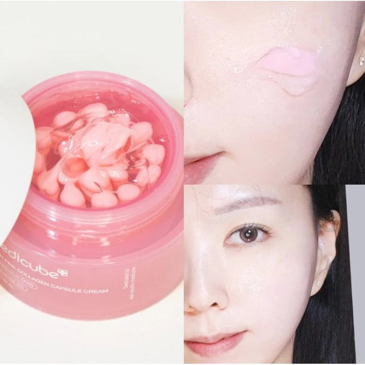MEDICUBE - PDRN Pink Collagen Capsule Cream- 55 gr Crema hidratante